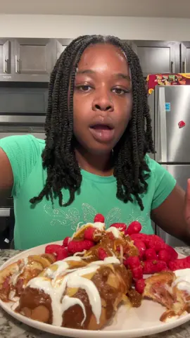 Be HONEST ☺️ Chili Cheese Corn Dogs Mukbang #mukbang #Foodie #foodtiktok #fyp #hotdog #chilicheesedog   