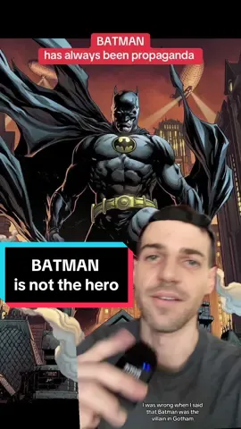 #greenscreen batman is rich propoganda but it was aways used for propoganda like most superheros have been. #fyp #wtf #analysis 