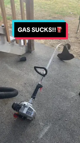 My yard will definitely start looking a lot better with this grass eater! #grass #yard #lawncare #electric 