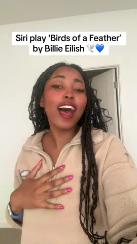 Siri Play “Birds of a Feather” #billieeilish #birdsofafeather #songcover 