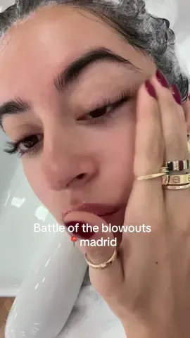 A new addition to the battle of the blowouts 📍Madrid  (extrañando a mi salonera adamaris🇩🇴)  #voluminousblowout #battleoftheblowouts #dominicanblowout 