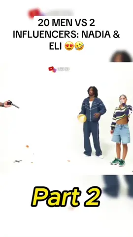 20 MEN VS 2 INFLUENCERS: NADIA & ELI #poptheballoon #smashorpass #women #girl #singleguy #singlelady #foryou #foryoupage 
