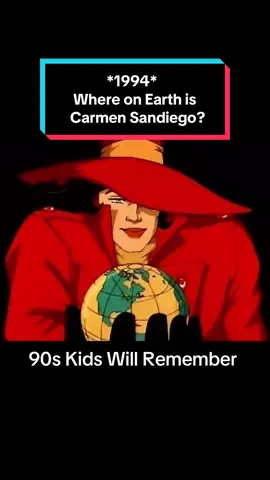 She was everywhere. “Where on Earth Is Carmen Sandiego?” 1994. . . . . . . . . . . . . #carmensandiego #pbs #pbskids #90s #90skid #90sbaby #90saesthetic #throwback #nostalgia #nostalgic #childhood #childhoodmemory #kidstv #retro #millenial  #memoryunlocked #90stv #80sbaby #80skid #a90slife