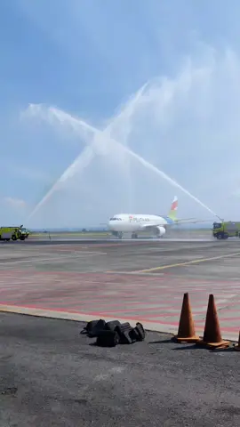 Peresmian penerbangan perdana pelita air, rute baru Lombok jakarta ✈️ #fypシ #lomboktiktok_fyp 