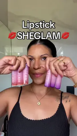 Estou impressionada!!!✨ Vamos testar 6 cores  💋SHEGLAM’s mirror kiss @SHEGLAM  high-shine lipstick   #SHEGLAM  #makeup #lipstick #SHEGLAMLipstick 