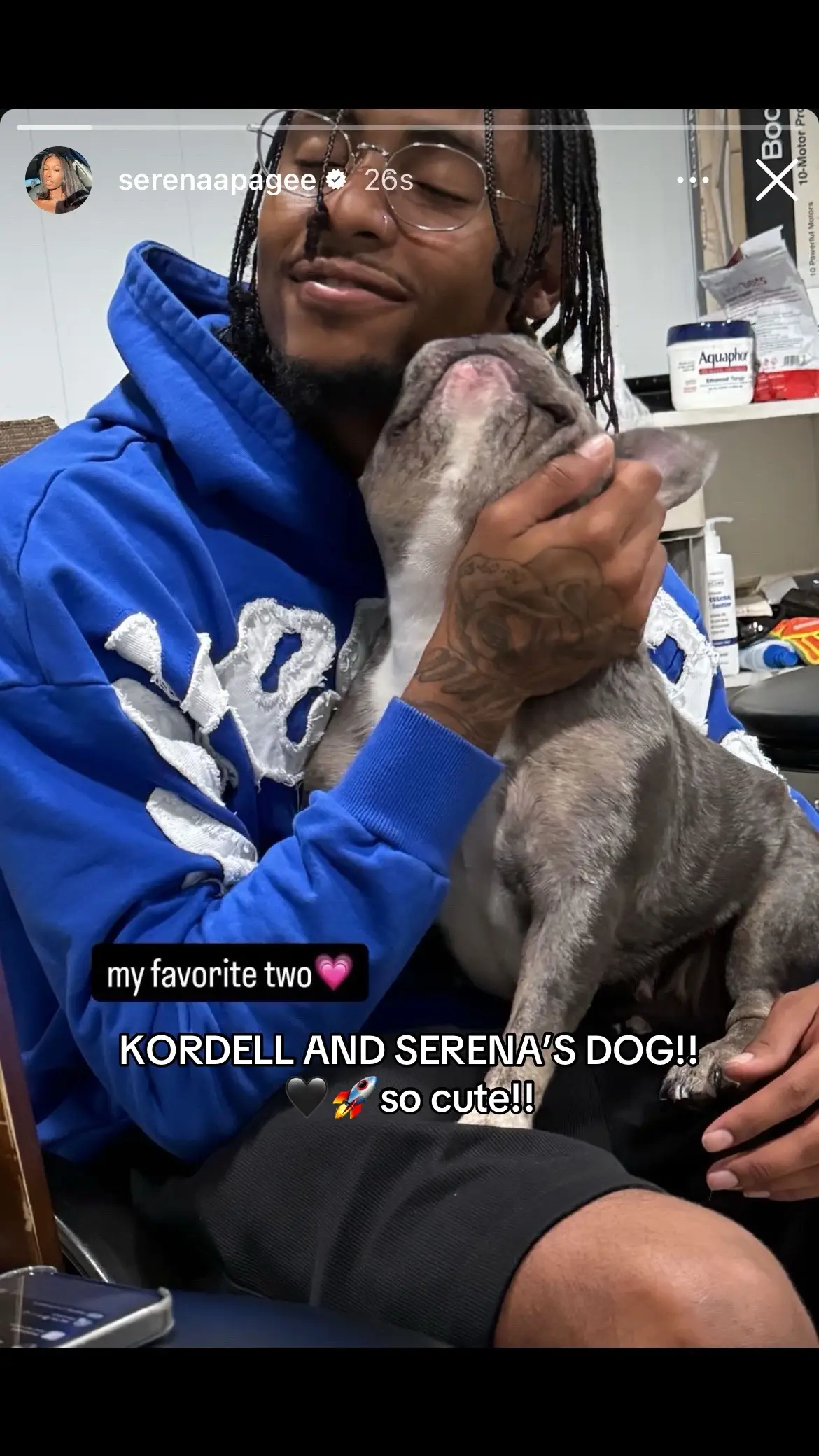Oooo I know that’s love!!@Ree💓 @Kordell Beckham 🚀🖤#serenapage #serenapagee #Serena #explore #serenaloveisland #Kordena #fyp #kordellloveisland #kordellandserena #serenaandkordell 