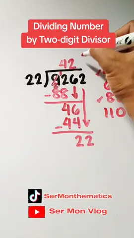 Dividing Number by a two-digit divisor #math #mathematics #division #twodigitdivisor #longdivision 