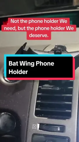 Te bat wing car phone holder for your car will make you look like the hero you always knew You were .#creatorsearchinsights #bestphonecarmount #carphoneholder #carphonestand #bestphoneholder #darkknight #iamvengence #arkhamknight 