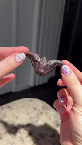 The best spooky season ingredient will forever be water caltrops! This is my third year being able to find some fresh! I absolutely love water cow up. They look like a mix of a gargoyle and a bat 🦇 the coolest part is that these are edible!!! Water caltrops grow submerged underwater so the flavor and texture is similar to water chestnuts. Though the caltrops have a slight bit more of a freshwater flavor.  These are also super easy to make all you have to do is boil  the water caltrops in salted water for 30 minutes! Be sure to wash them offf beforehand too! Once they are cooked, I like to chop these in half. You can scoop out the center and eat it as is or you can make a sauce to go with it! I decided to make a green coconut curry with ginger, garlic, leeks, and Thai chili peppers to go with these! It was just the flavor that those caltrops needed! To scoop the meat out I use a little clay carving tool and it works perfectly every time 👻🖤🦇 This is always my favorite thing to make to really kick off Halloween season  #watercaltrops #spookyseason  