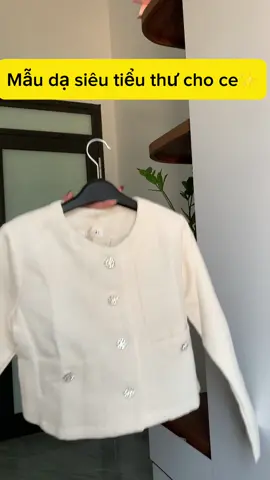 Mẫu dạ nhẹ nhàng bánh bèo nha ce 🌹#xuhuongtiktok #aokhoac #phoidoxinh 