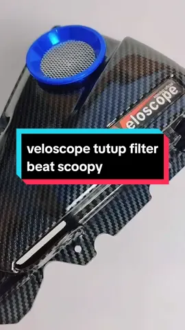 modifikasi variasi tutup filter veloscope beat scoopy carbon glossy #variasibeat #variasiscoopy #carbon 