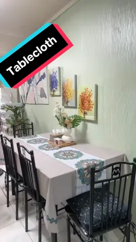 PVC tablecloth #tablecloth #pvctablecloth #table #homeessentials @SM Living House 