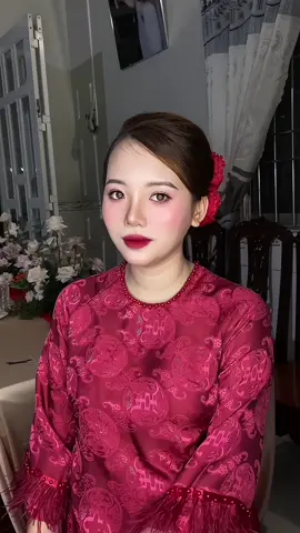 Cô Dâu xinh em make ạ🍓#makeupcodau #makeupcaolanh #makeupdongthap #makeuptinh #codauaodaido 