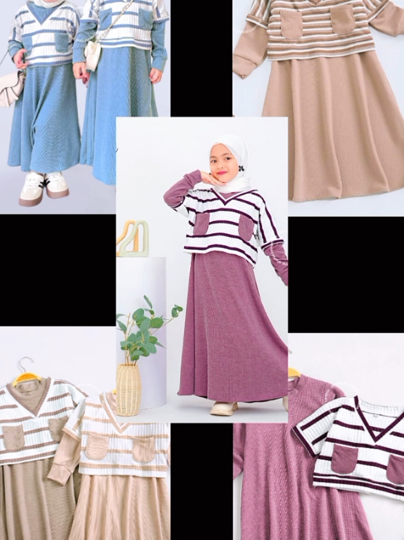 #CapCut Shahia Servantina - Nicci 2 in 1 Dress Knit Gamis Anak Perempuan Baju Muslim Nyaman hanya Rp134.250 - 171.750! Jangan lewatkan! Ketuk tautan di bawah ini#dress #dressanak #knit #fypdonggggggg #fy #fypdong #gilagilajualan 