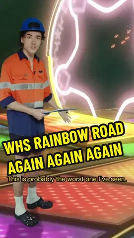 Rainbow Road Gets Audited Again Again Again #mario ##rainbowroad##fypシ