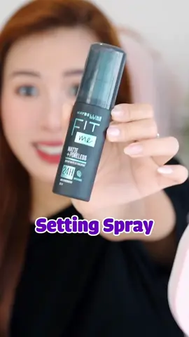Cùng test xem thử xịt khóa nền Fit Me Maybelline #maybelline_vn #goclamdep #muataitiktokshop #tiktokmademebuyit #thuvienmakeup #xitkhoamakeup 