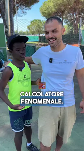 I ragazzi di Real Eyes Sport sono pieni di talenti. Benji, ad esempio, è una calcolatrice umana 🧮 