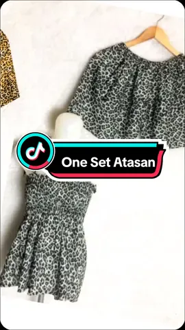 Set Atasan Tangtop + Celana Pendek Bunga Wanita Setelan Motif Dewasa#atasan #atasanwanita #celanapendek 