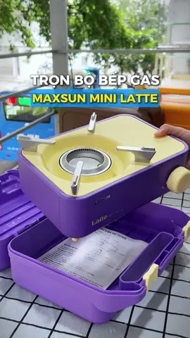 Bếp ga Mini Latte 3 màu cực kì đẹp và tiện lợi nhà Maxsun #WeDream #LearnOnTikTok #bếpga #Maxsun #MaxsunLatte 