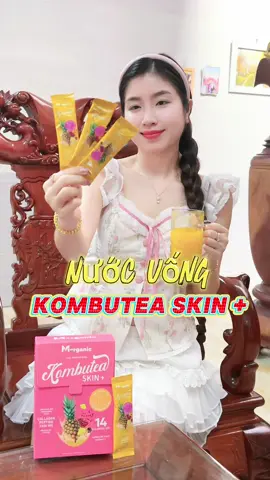 Thay vì uống nước ngọt, mấy bà thay uống trà này đi #Morganic #Kombutea #xuhuong #fyp #health #beauty #Fitness #kombucha #collagen #lcarnitine #zinc #lamdep 