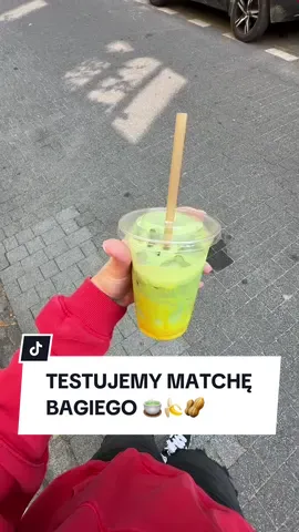 TESTUJEMY MATCHE od @Bagi 🍵🍌🥜
