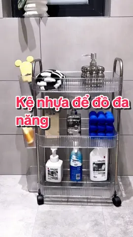Kệ nhiều tầng trong suốt có bánh xe di chuyển siêu tiện lợi #kenhua #kenhuadanang #kenhuacobanhxe #kenhuatrongsuot #kedanang3tang #kedanang4tang #giadungtienich 