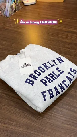 Chất dày mịn đã tay ghê #aonibong #boxy #sweater 