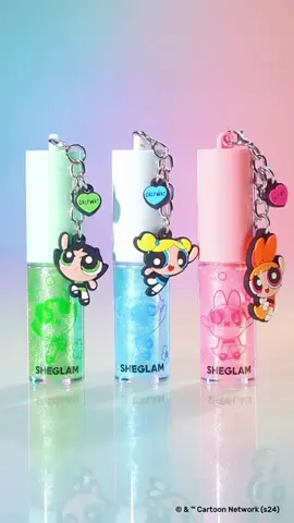 Get ready to sparkle with the Powerpuff Girls Super Trio Lip Glitter Glosses! 💖💚💙 Whether you're feeling bold, sweet, or edgy, these glitter glosses bring a burst of shine that’s as powerful as our favorite trio. Shop yours now at SHEGLAM.com 🛍️🛒 Product id: Blossom 41038000 Buttercup 41027087 Bubbles 41018670 #sheglam#sheglamcollection#SHEGLAMxpowerpuffgirls#sheglamcrueltyfree#makeupcollect#newviral#sheglamlipgloss#lipstick