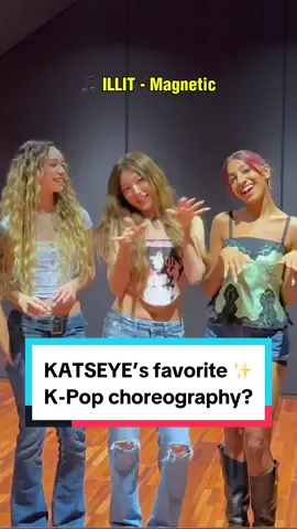 What is @KATSEYE’s favorite K-Pop choreography? 😎✨ Stick around till the end to see each member show off their top picks with some killer moves! 🔥🔥 Big thanks to @틱톡 TikTok Korea for making this interview happen! 🙌 #KATSEYE #KATSEYE_Touch #KATSEYEinSeoul  #streetinterview #korea #kpop #KPopCowboy 