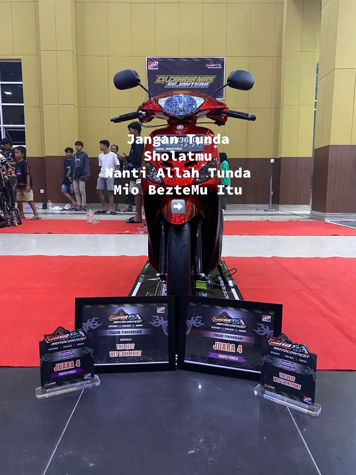 Awali Dgn Bismillah Ya allah🤲😇 #miomodifikasi #miosportymodifikasiindonesia #miosporty #sholawat 