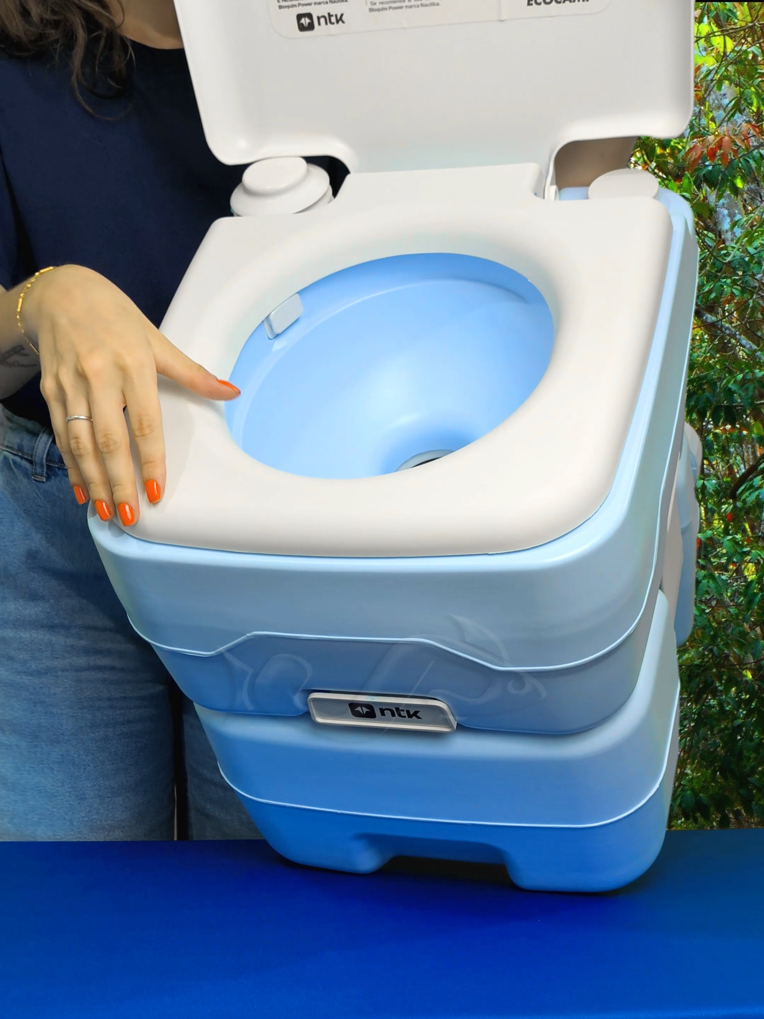 🚽🚻ECOCAMP SEU TRONO ATÉ NO MEIO DO MATO!!✨🚽 #penico #acampamento #meiodomato #necessidades #privada #vaso