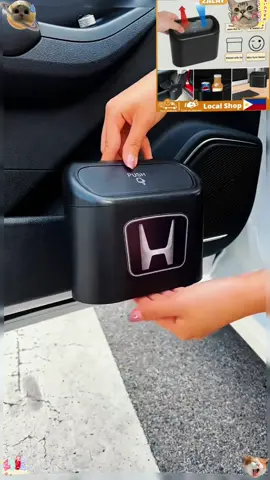 The car trash can is very easy to use and can be used anywhere. Click on the yellow basket to buy it. I have sold a lot of this one. The price is very cheap and the quality is very good.#fyp #goodthing #foryou #dailynecessities #tiktokshop #garbage 