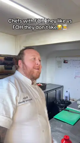 Chefs with FOH they like VS FOH they dont like😂👨‍🍳😳 #pov #chef #cook #food #kitchen #restaurant #relatable #waiter #waitress #funny #haha #lol #comedy #lmao #skit #cheflife #Foodie #tiktok #catgotyatongue #trend #viral #FoodLover #FoodTok #foodtiktok #tiktokfood #fy #fyp #fypシ #fypage #foryou #foryoupage 