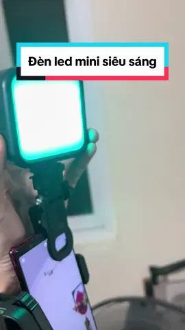 Đèn trợ sáng mini siêu sáng #dentrosang #densieusang #denledmini #denquaytiktok #denquayvideo #264tech 
