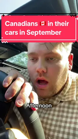 Forgot to pack a T shirt to change into 🥵 🇨🇦 #canadian #canada #canada_life🇨🇦 #keestercomedy #fallvibes #september #relatable #cars 