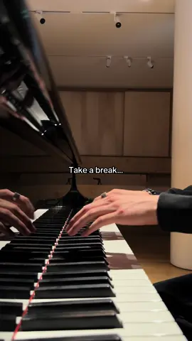 « Look at the sea » de Alved :) #piano #takeabreak 