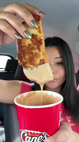 RAISING CANE’S @Raising Cane's CANIAC COMBO ASMR #asmr #mukbang #canessauce #canes #raisingcanes #eating #fyp #foryou 