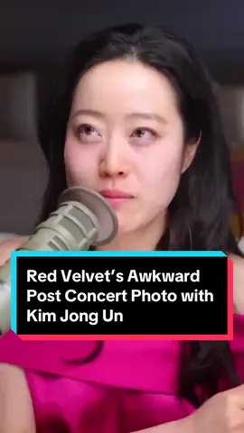 Irene was leaning as far away from Kim Jong Un as possible! #StephanieSoo #RottenMango