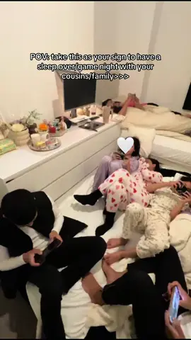 Tell me your room is the chill spot without telling me your room is the chill spot😭 #fyp #game #sleepover #family 