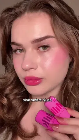 lets try ombré blush using a long lasting lip + cheek stain 🩷 @milkmakeup cooling water #jellytint shades ‘burst’ & ‘splash’ @sephora #LiveYourLook #MilkMakeupPartner  #cheekstain #blush  
