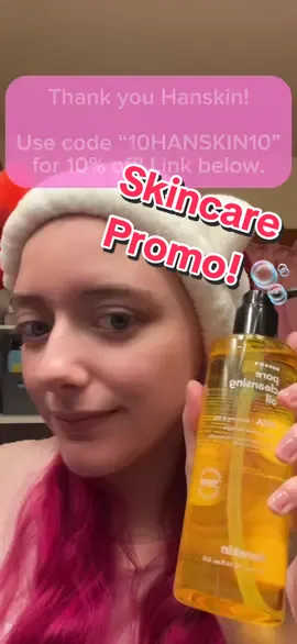 Thank you @HanskinGlobal for sending me this oil to add to my skincare routine! Use code 