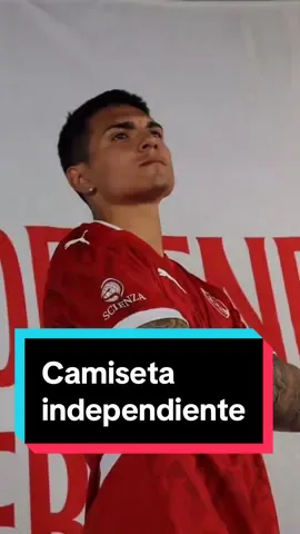 Nueva camiseta de Independiente temporada 24/25 Que te parece???? #independiente #futbol #fyp #parati #rojo #