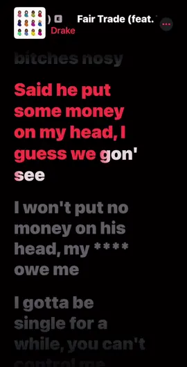 Drake - Fair Trade🎧 #drake #trending #underated #applemusic #spotify #Music #song #songss #lyrics_songs #viral #Fyp #sound #sounds #audio #audios 