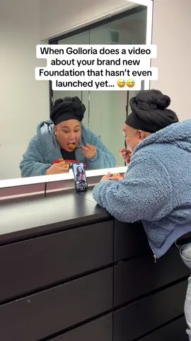 Omggggggg @golloria @ONE SIZE BEAUTY 😭😭😭 #fullbeatfoundation 