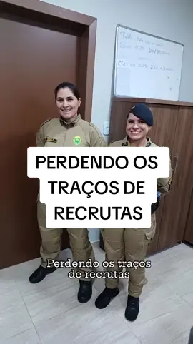 Perdendo os traços de recrutas👮🏻‍♀️🚔🚨#police #foryou ##foryoupage #policiafeminina #pfem 