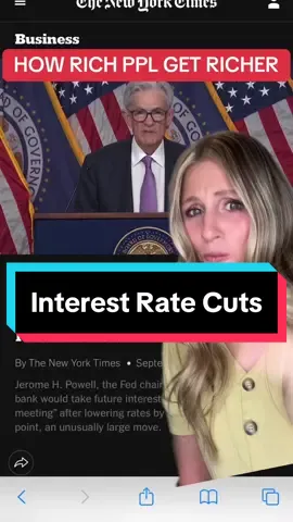 How the Fed’s Rate Cut AFFECTS YOU!! 🚨 #federalreserve #ratecuts #interestrates #jeromepowell #mortgagerates 