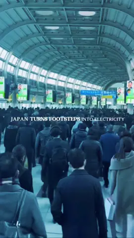 Japan Turns Footsteps Into Electricity—The Future is Here! • • • #motivation #smartcity  #piezoelectricity  #inspiration #motivational #inspirational #innovation #japan #japantechnology #futuretech #fyp #foryoupage #viraltiktok #viralvideo #fypシ #fypシ゚viral #trending 