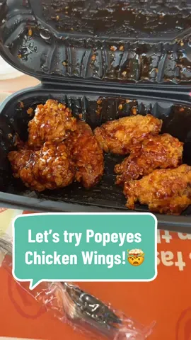 Let’s try Popeyes Chicken Wings!🔥🤯 @@Popeyes##fyp##fypシ##Foodie##foodvlog##foodvloger##foodietiktok##chopelasreviews##chopelasadventures##food##fastfood##wings