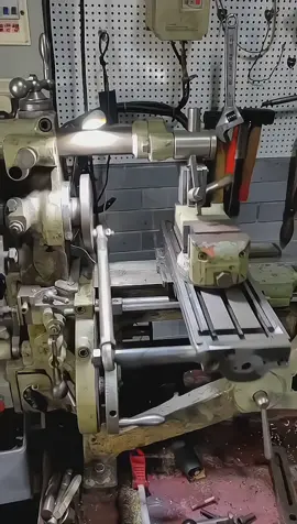 Machine tool from half a century ago after refitting. #CNC #cncmachining #CNCmilling #cncmachine #cncprogramming #minimodel #MiniLathe #MiniLatheTool #PrecisionLathe #LatheProcessing #MicroLathe #CreativeLatheWork #LatheForSmallParts #HandmadeLatheProjects #LatheInspiration #LatheTechniques #Punchmodel #pressmachine #punchmachine #punchpress #ModelMaking #ModelPrecision #JewelryInspiration #WatchAccessories #ModelEnthusiastTool #ClockMakingParts #FineModelFinish #ScaleAccuracyModel #CreativeModelDesign #HandmadeModelArt #ModelAccessoriesCraft #JewelryCraftTech #ClockElementsStyle #Machining #Metalworking #PrecisionMachining #IndustrialMachining #HighSpeedMachining #CNCTechnology #AdvancedMachining #QualityMachining #MetalCutting #HighSpeedCutting #lathe #CNClathe #MachineToolAccessories #PrecisionMachiningCenter #HardwareProcessing #MechanicalPartsManufacturing #CNCMachineTool #ToolGrinding #FixtureDesign #MillingCutter #CuttingTools #ToolLife #EndMill #DrillingTool #TurningTool #ToolMaterial #CuttingFluid #ToolHolder #ToolManagement #MetalFabrication #PrecisionEngineering #MicroMachining #SmallPartManufacturing #LatheWorkshop #CNCWorkshop #MachineShop #MetalArtistry #ModelWorkmanship #PrecisionModeling #JewelryMakingTools #WatchComponents #ModelingTechniques #PunchPressTechnology #PressMachineOperations #CNCMillingTechniques #LatheOperations #CNCLatheProjects #MachineToolInnovation  #SvanfonMicroMech #Svanfonmodel #HardwareManufacturing #MechanicalCraftsmanship #CNCTooling #MillingOperations #DrillingTechniques #TurningOperations #ToolSelection #CuttingToolTechnology #ToolMaintenance #FixtureManufacturing #MillingAccessories #CuttingFluidSelection #ToolStorage #puncingmachine #toolsupplier 