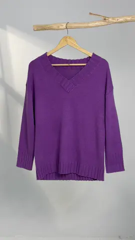 Sexy V neck long sleeve sweater 💖🥰#fyp #tiktok #fall #elegantstyle #coat #womensclothing #sweaterweather 